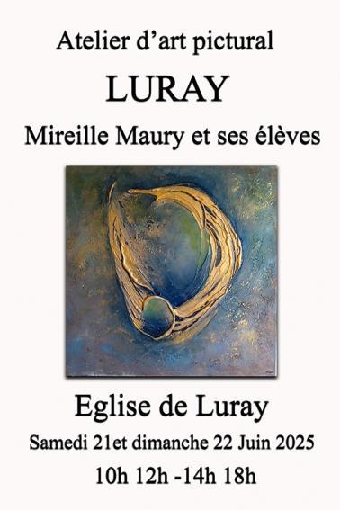 Atelier Art Pictural - Exposition Luray - 21&22-06-2025