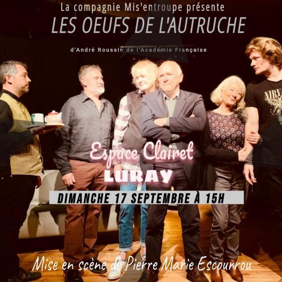 Espace Clairet - Théâtre 17-09-2023