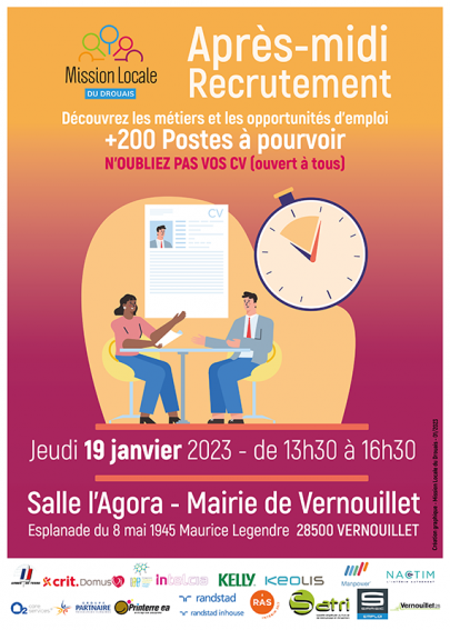 Journée recrutement - 19 janvier 2023