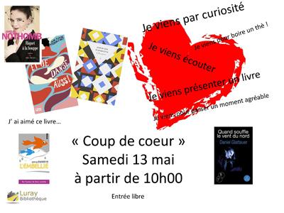 Bibliothèque Luray - Coup de cœur 13 mai 2017