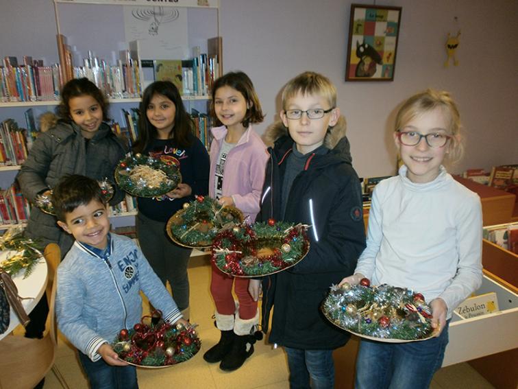 Bibliothèque de Luray - Atelier Noël - 02 décembre 2017