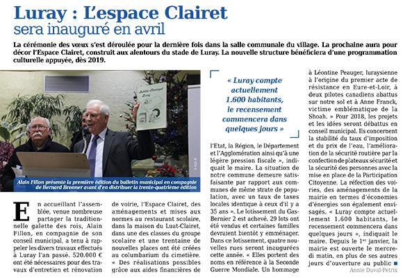 Mairie de Luray - Vœux 2018 - Mtaville du 29 janvier 2018